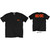 AC/DC Unisex Retail Pack T-Shirt: Logo (Black) (Back Print)