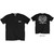 AC/DC Unisex Retail Pack T-Shirt: Black Ice (Black) (Back Print)