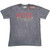AC/DC Unisex T-Shirt: Vintage Silhouettes (Charcoal Grey) (Wash Collection)
