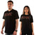 AC/DC Unisex T-Shirt: Full Colour Logo (Black) (Embellished)