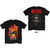 AC/DC Unisex T-Shirt: FTATR 40th Flaming (Black) (Back Print)