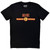 AC/DC Unisex T-Shirt: Logo & Stripe (Black)