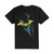 DC Comics Unisex T-Shirt: The Batman Yellow Sketch (Black)