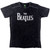 The Beatles Unisex T-Shirt: Drop T Logo Snow Wash (Black) (Wash Collection)