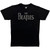 The Beatles Unisex T-Shirt: Drop T Crystals (Black) (Embellished)