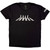 The Beatles Unisex T-Shirt: Abbey Road Silhouette (Black)