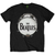 The Beatles Unisex T-Shirt: Original Drum Skin (Black)