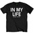 The Beatles Unisex T-Shirt: In My Life (Black) (Back Print)