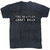The Beatles Unisex T-Shirt: Abbey Road Sign (Dip-Dye On Black) (Wash Collection)