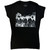 The Beatles Ladies T-Shirt: Smiles Photo (Black)