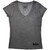 The Beatles Ladies T-Shirt: Corner Logo (Grey)