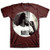 Bob Marley Unisex T-Shirt: Smokin Circle (Brown)