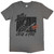 Bob Marley Unisex T-Shirt: Catch A Fire World Tour (Charcoal Grey)