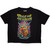 Bring Me The Horizon Ladies Crop Top: Smoking Dinosaur (Black)