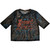 David Bowie Ladies Crop Top: 1978 World Tour (Black) (Mesh)