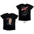 David Bowie Unisex T-Shirt: Young Americans (Black) (Back Print)