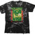 Bob Marley Unisex T-Shirt: Exodus Tie-Dye (Black) (Wash Collection)