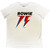 David Bowie Unisex T-Shirt: 75th Logo (White)