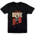 David Bowie Unisex T-Shirt: Red Sax (Black)