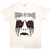 Cradle Of Filth Unisex T-Shirt: Dani Make Up (White) (Back Print)