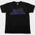Black Sabbath Unisex T-Shirt: Wavy Logo (Black) (Embellished)