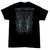 Disturbed Unisex T-Shirt: Apocalypse Date back (Black) (Back Print & Ex-Tour) Disturbed Unisex T-Shirt: Apocalypse Date back (Black) (Back Print & Ex-Tour)