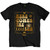 The Beatles Unisex T-Shirt: Here Comes The Sun (Black) (Back Print)