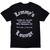 Motorhead Unisex T-Shirt: Lemmy's Lounge (Black) (Back Print)