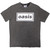 Oasis Unisex Stone Wash T-Shirt: Decca Logo (Charcoal Grey)