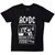 AC/DC Unisex T-Shirt: Highway to Hell World Tour 1979/1980 (Black)