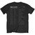Pink Floyd Unisex T-Shirt: Dark Side of the Moon 1972 Tour (Black) (Back Print) Pink Floyd Unisex T-Shirt: Dark Side of the Moon 1972 Tour (Black) (Back Print)