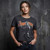 The Sex Pistols Ladies Crop Top: God Save The Queen Rainbow Print (White) 