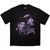Willie Nelson Unisex Oversized Boxy T-Shirt: Purple Graphic (Black)