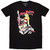 Van Halen Ladies T-Shirt Dress: Running With The Devil (Black)