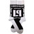 Linkin Park Unisex Ankle Socks: Brackets Logo (Black) (UK Size 4 - 7)