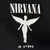 Nirvana Cotton Tote Bag: In Utero (Black) (Back Print)