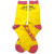 The Sex Pistols Unisex Ankle Socks: NMTB (Yellow) (UK Size 4 - 7)