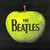 The Beatles Cotton Tote Bag: White Album Faces & Apple (Black) (Back Print)