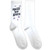 Olivia Rodrigo Unisex Terry Socks: Spill Your Guts (White) (UK Size 4 - 7)