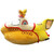 The Beatles Plush: Yellow Submarine