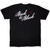 Amy Winehouse Unisex Embellished T-Shirt: Back To Black (Black) (Back Print)