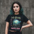 Def Leppard Ladies Crop Top: Tokyo (Black)