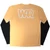 War Unisex 2 In 1 Layered Long Sleeve T-Shirt: Car (Sand & Black) (Back Print)