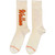 Morgan Wallen Unisex Ankle Socks: Orange Logo Baseball (Natural) (UK Size 7 - 11) Morgan Wallen Unisex Ankle Socks: Orange Logo Baseball (Natural) (UK Size 7 - 11)