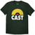 Cast Unisex T-Shirt: Classic Logo (Green)