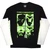 Type O Negative Unisex 2 In 1 Layered Long Sleeve T-Shirt: Faces (Black & White) (Sleeve Print)