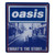 Oasis Pin Badge: What's The Story Blue Tone (Ex-Tour)