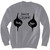 Alice Cooper Unisex Sweatshirt: Eyes (Grey) (Embellished)