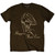 Billie Eilish Unisex T-Shirt: Happier Than Ever (Brown)