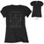 Catfish & The Bottlemen Ladies T-Shirt: Hands Down Pants (Black) (Back Print)